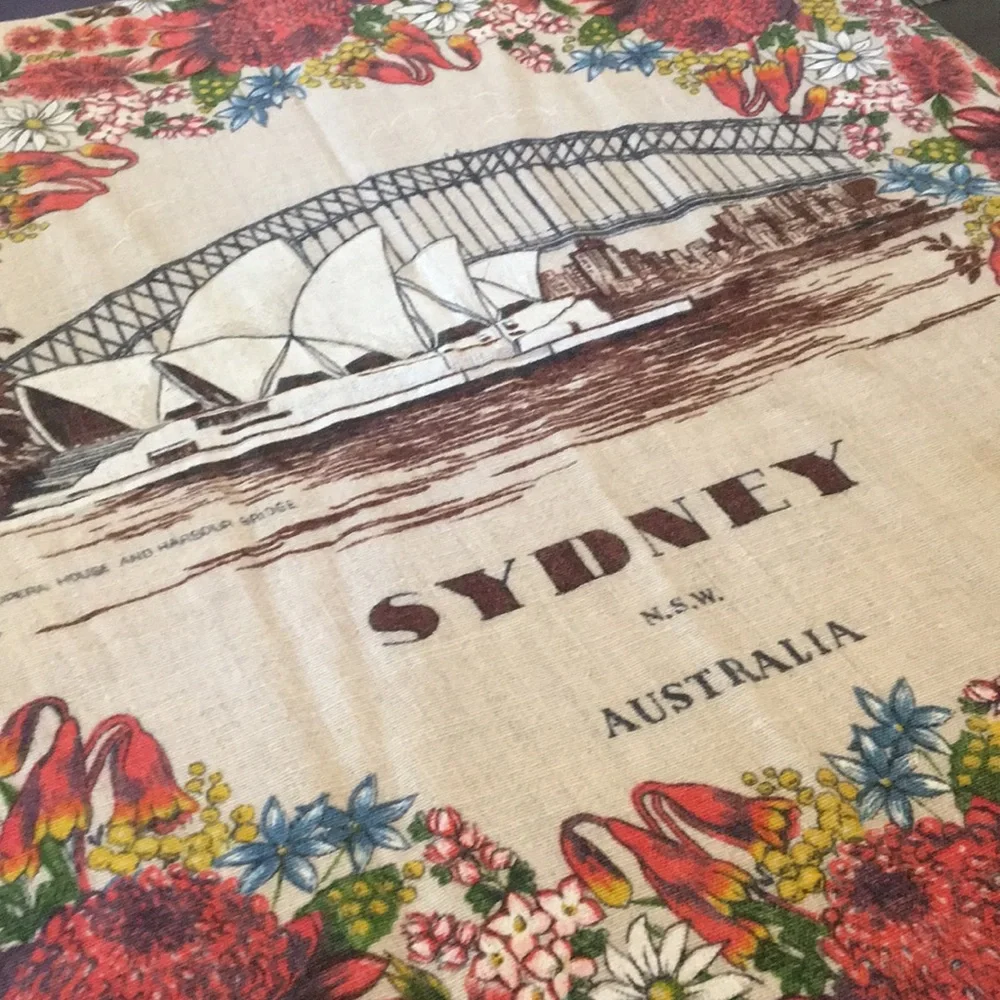 Australia Sights Tablecloth